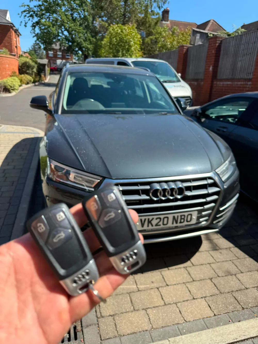 Audi Q5 — Two keys supplied and programmed by Auto Locksmith Near Me