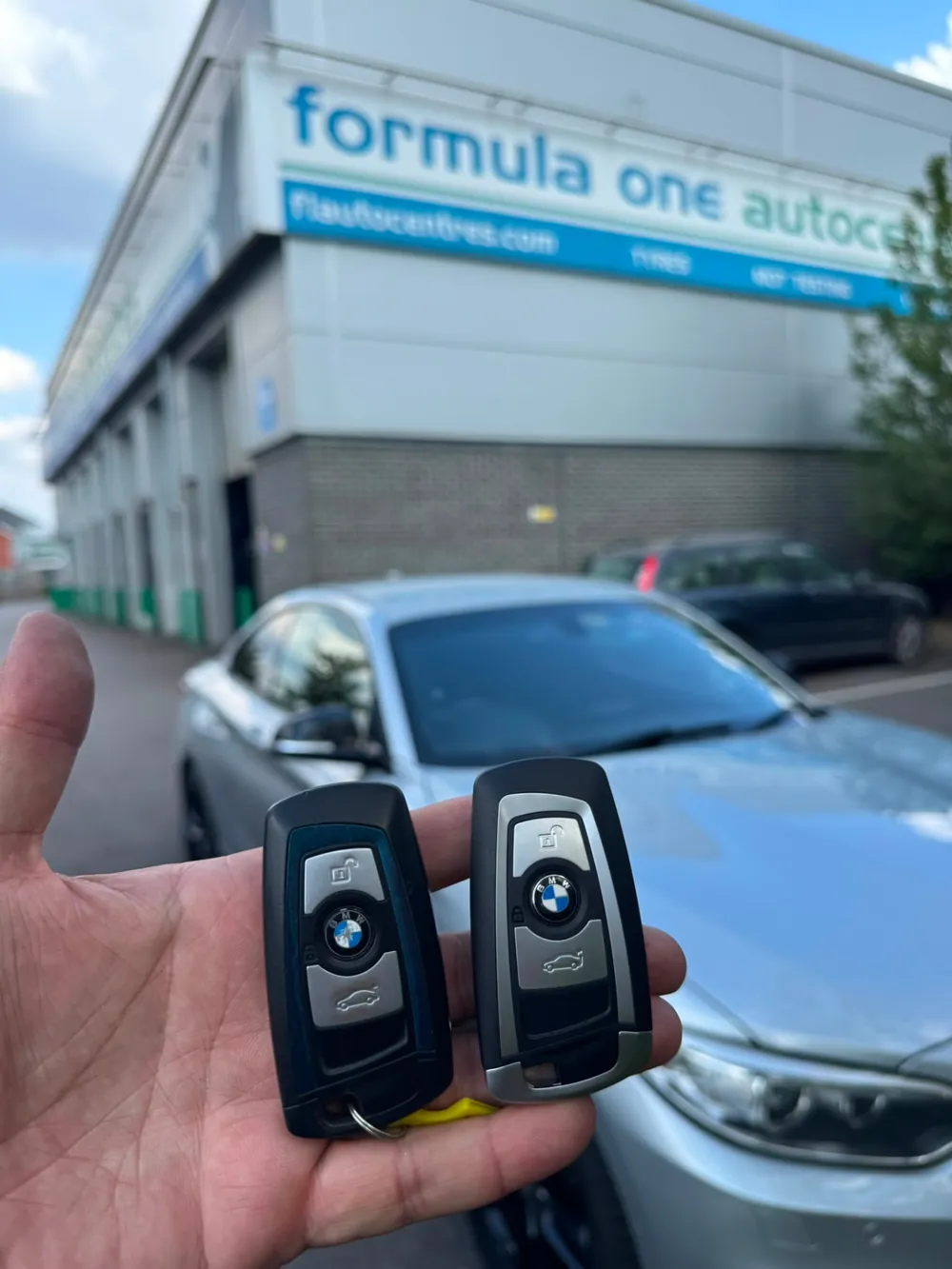 BMW 4 Series — Spare smart key supplied and programmed by Auto Locksmith Near Me