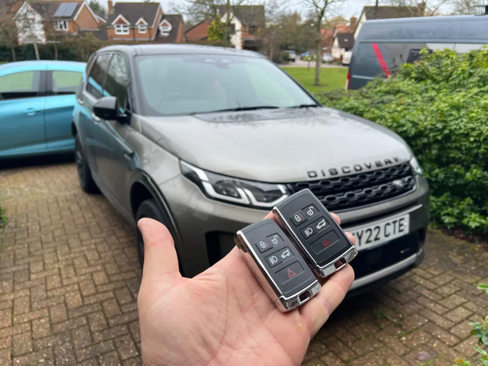 Land Rover Discovery Sport — Smart keys programmed at the driveway by Auto Locksmith Near Me