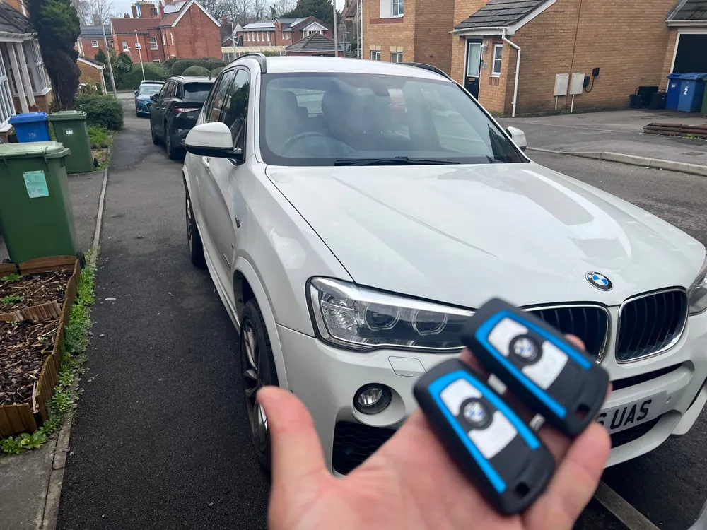 BMW X3 — Two keys supplied and coded by Auto Locksmith Near Me